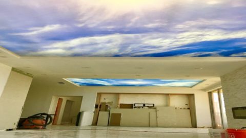 suspended stretch ceiling system at home depot stretch ceiling