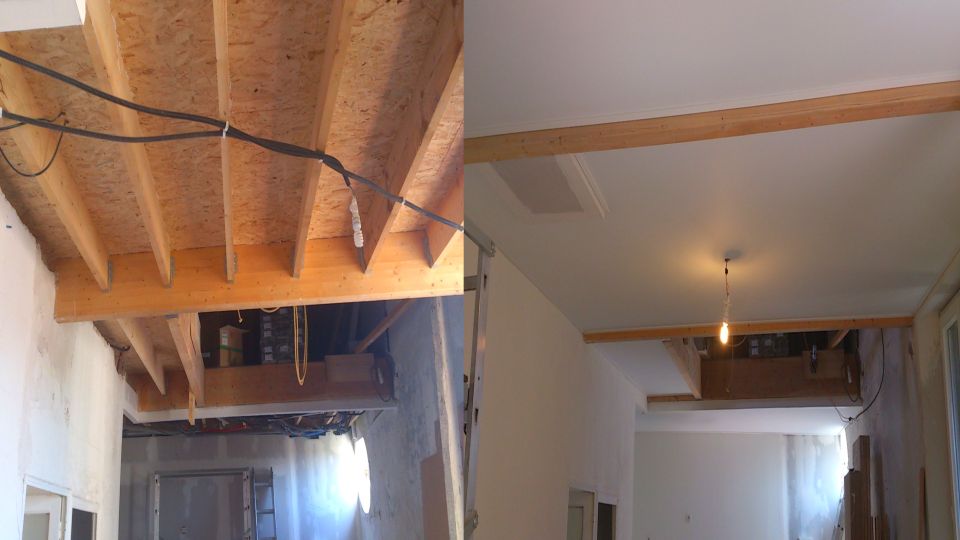 Save money and time and stretch ceiling